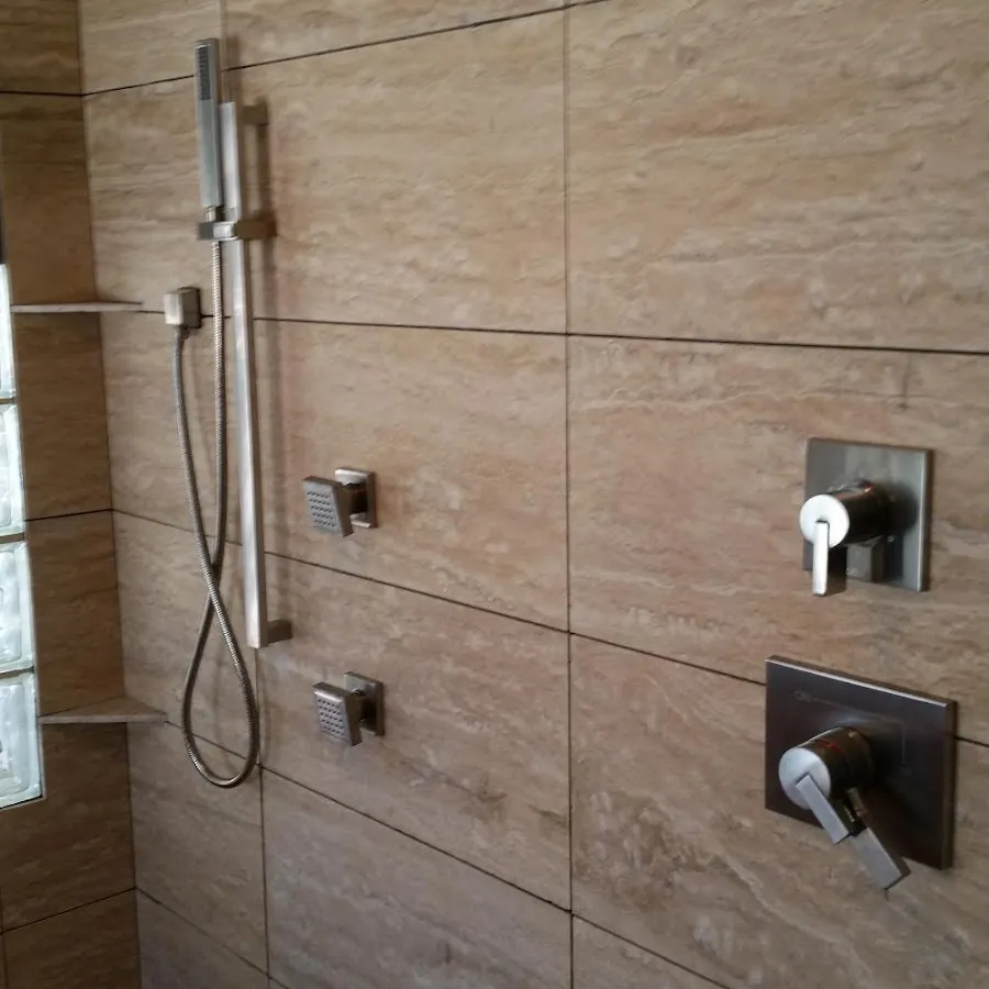 Shower fixture installation for Water Heater Replacement in Gaffney